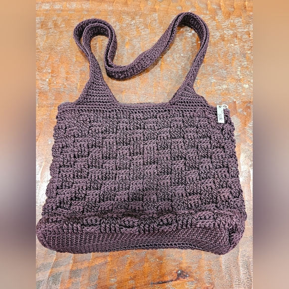 The Sak Burgundy Crochet Bag - Picture 2 of 13